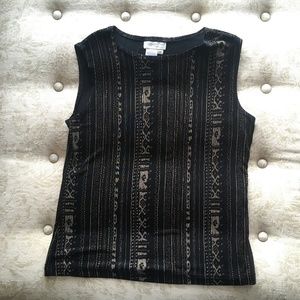 Cold Water Creek Shell Tank Size XS